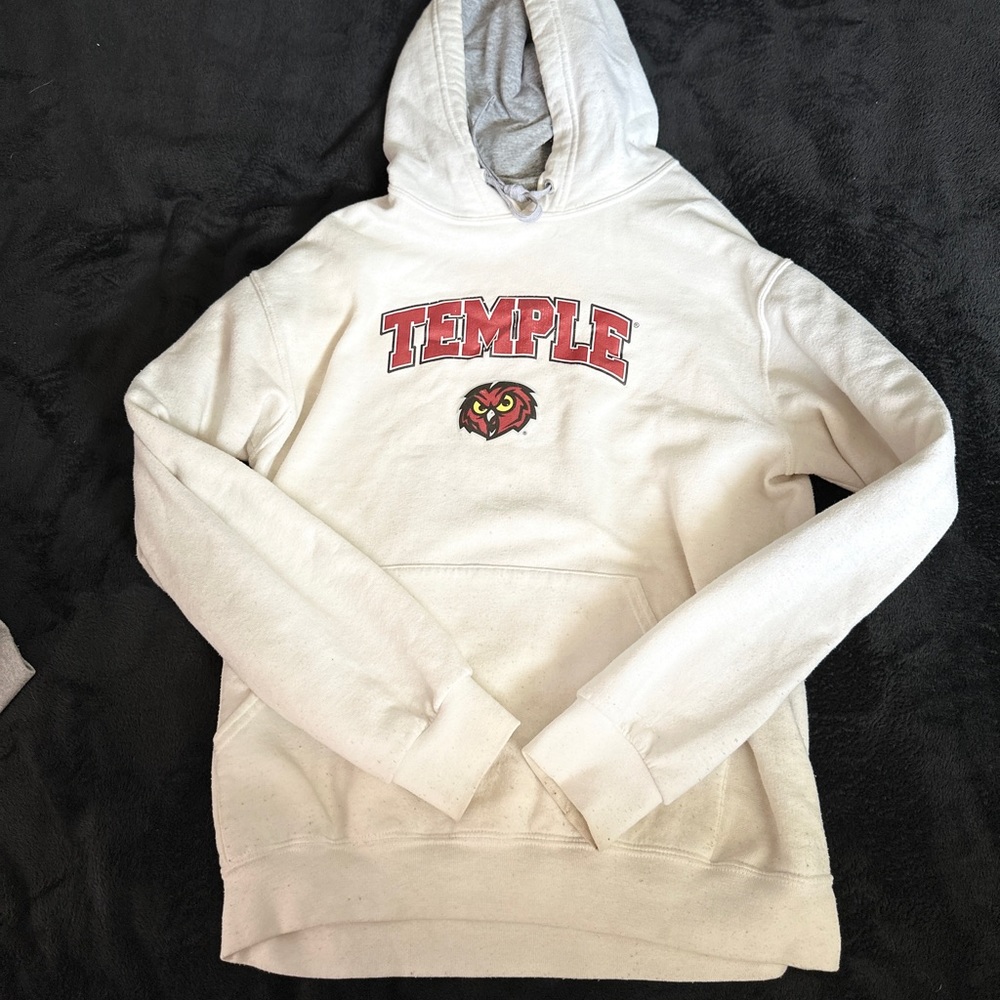 White Temple Hoodie Men’s Small
